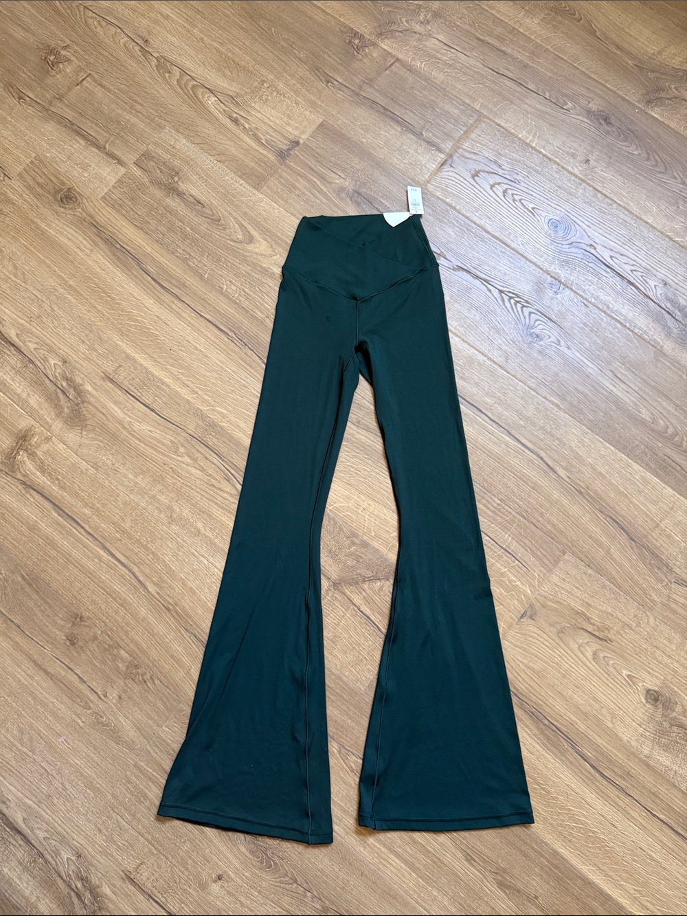 Aerie Flared Yoga Pants - Dark Green NWT